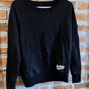 Black Women's Crewneck Sweater